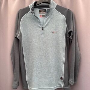 Berghaus Light Gray Zip-Up Sweater